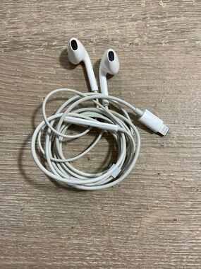 Apple Earpods - iPhone 14 13 12 Lightning Cable OEM Earbud Headphones Wired